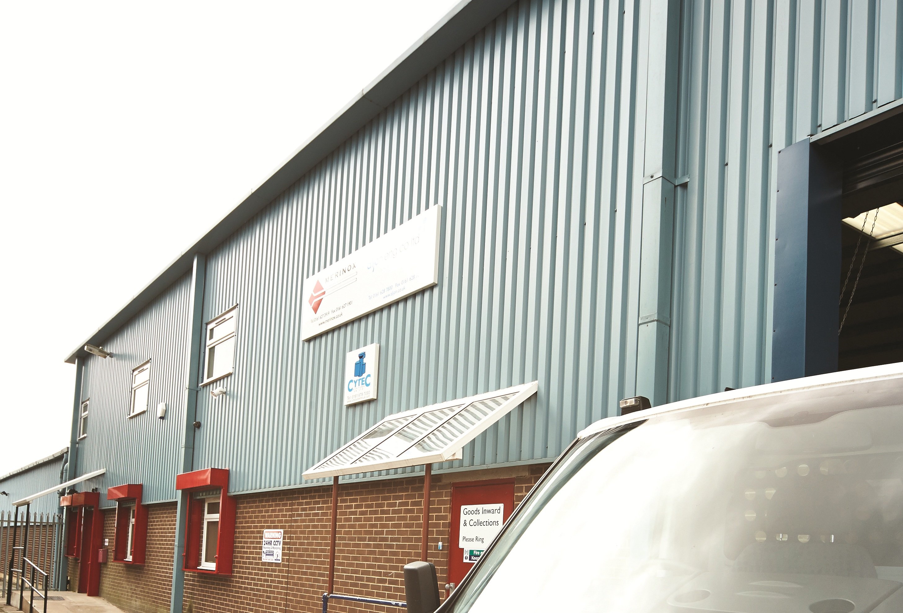Merinox Limited, in der Nähe von Manchester für den englischen und irischen Markt.